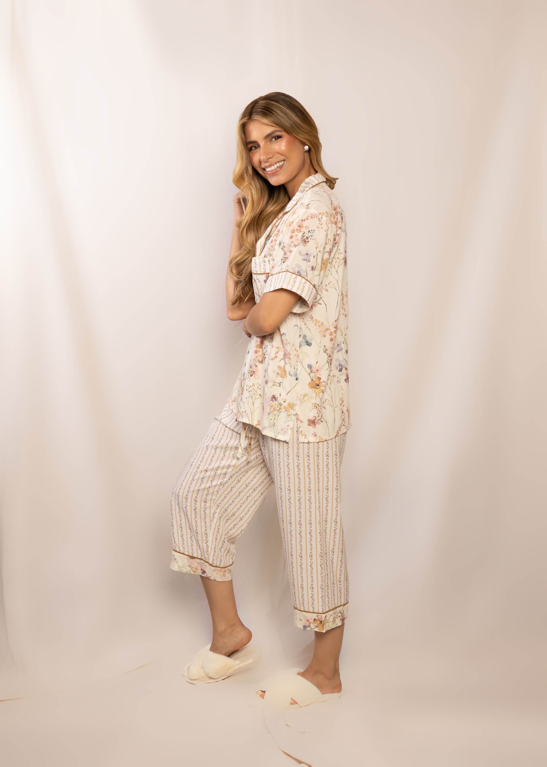 DALIA CAPRI/MANGA CORTA VISCOSA 100% - Imagen 5