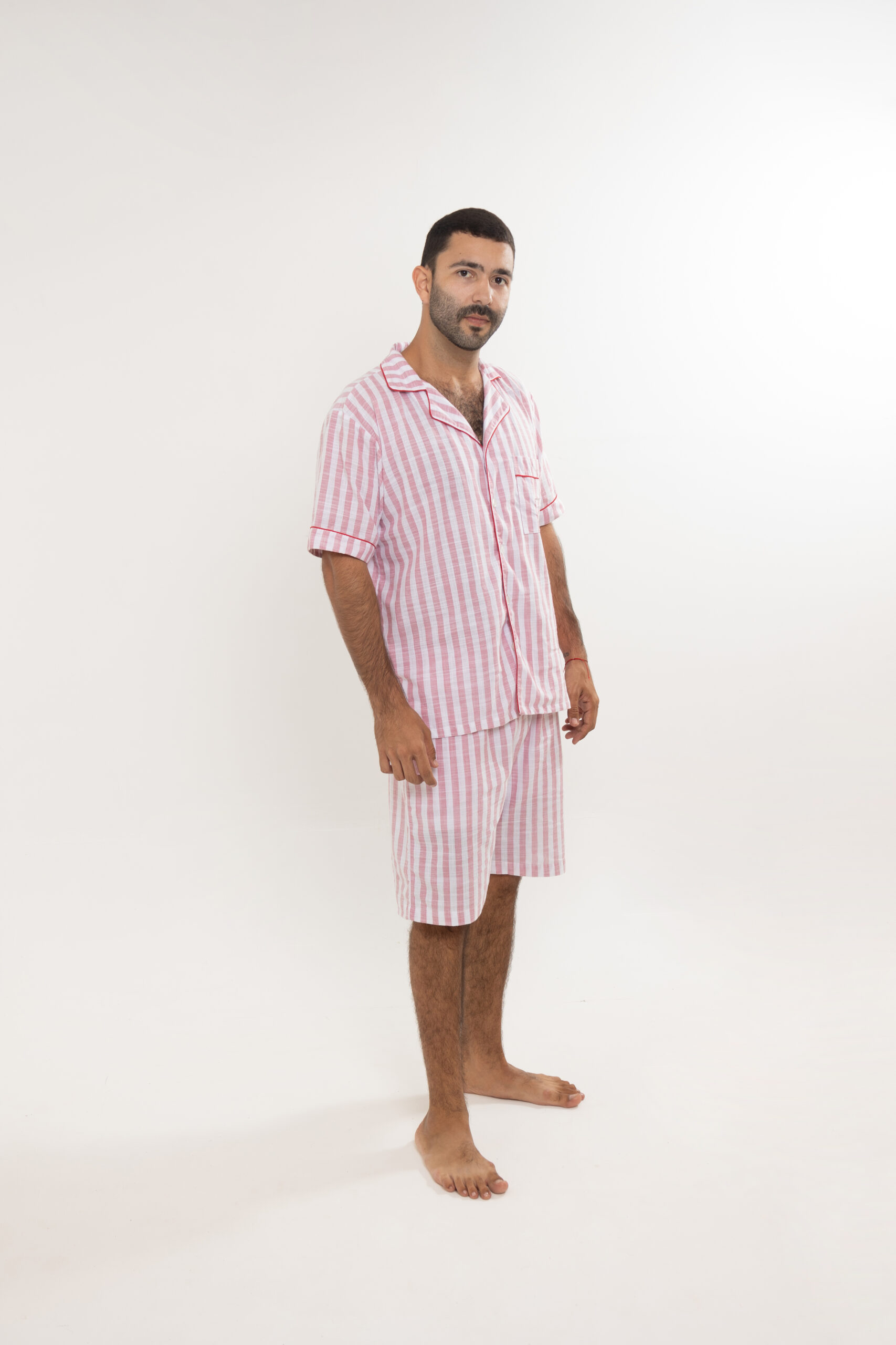 VINTAGE ALGODÓN 100% HOMBRE BERMUDA - Imagen 2