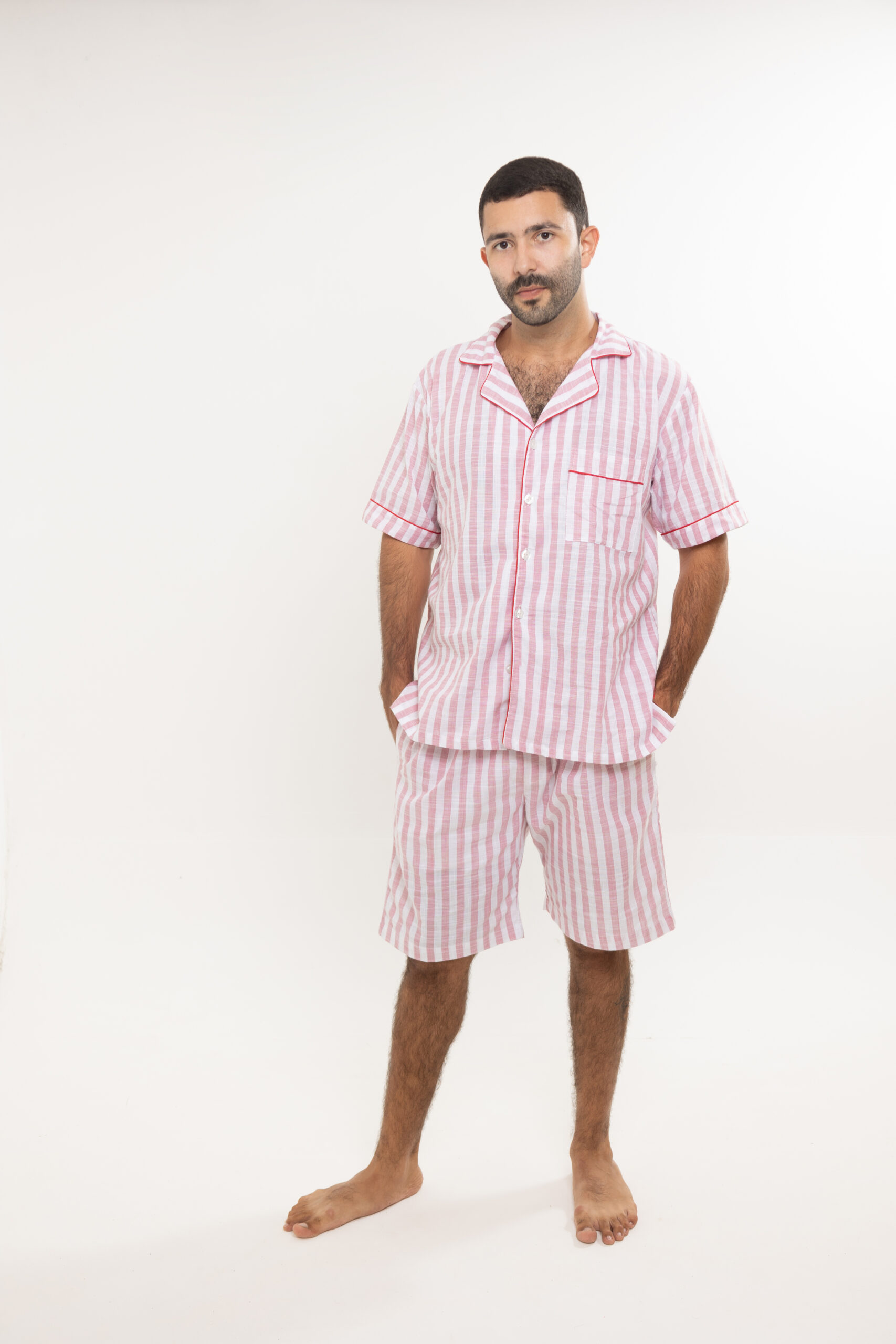 VINTAGE ALGODÓN 100% HOMBRE BERMUDA - Imagen 4