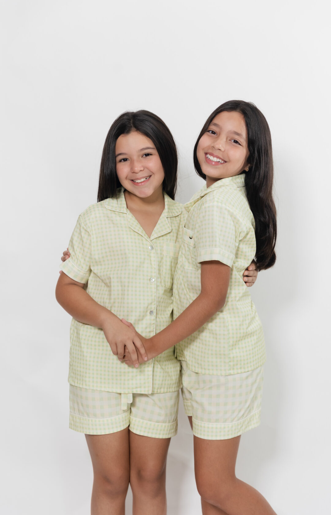 LIME SET CORTO NIÑA