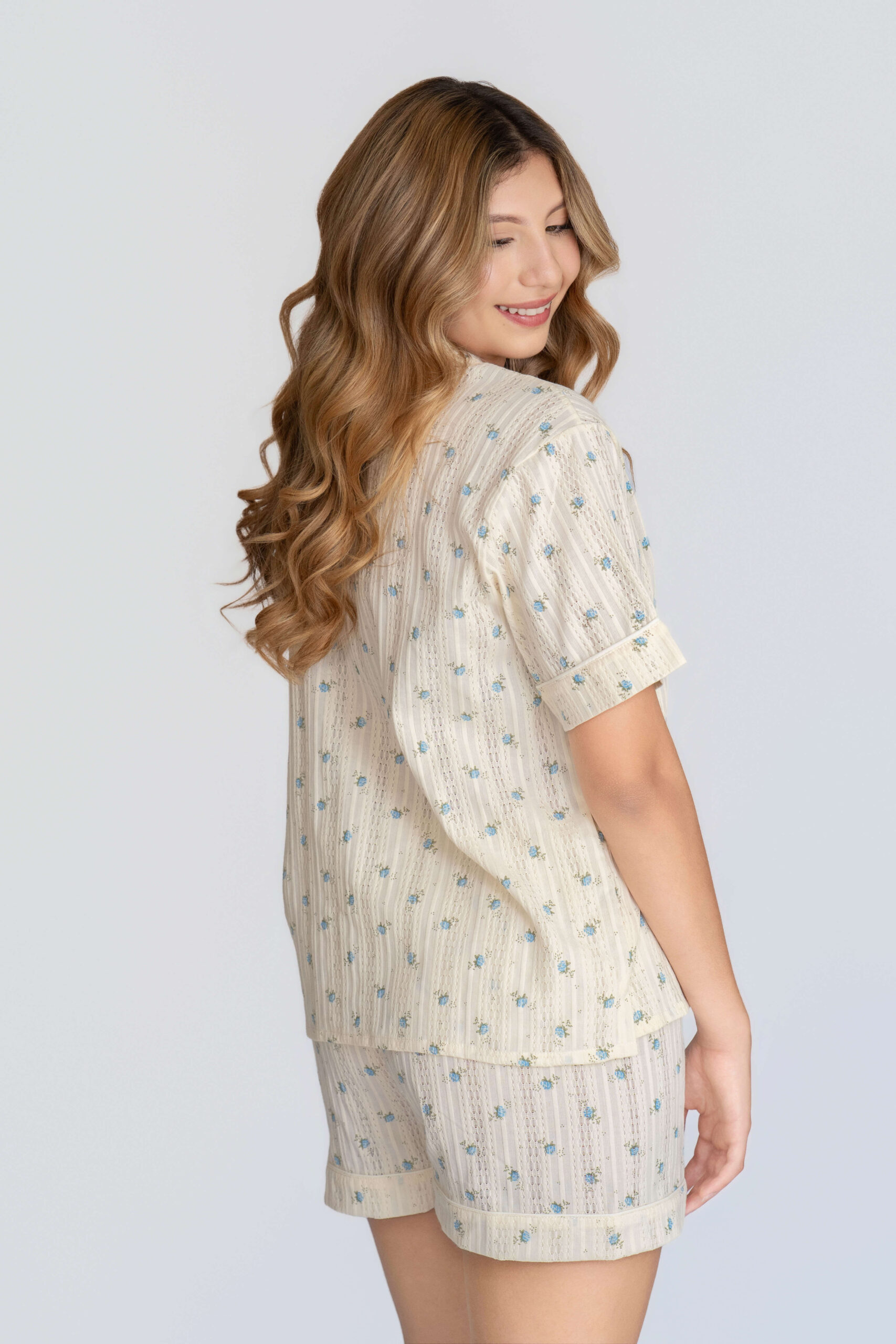 PEONIA SHORT/CAMISA 100% ALGOD脫N - Imagen 4