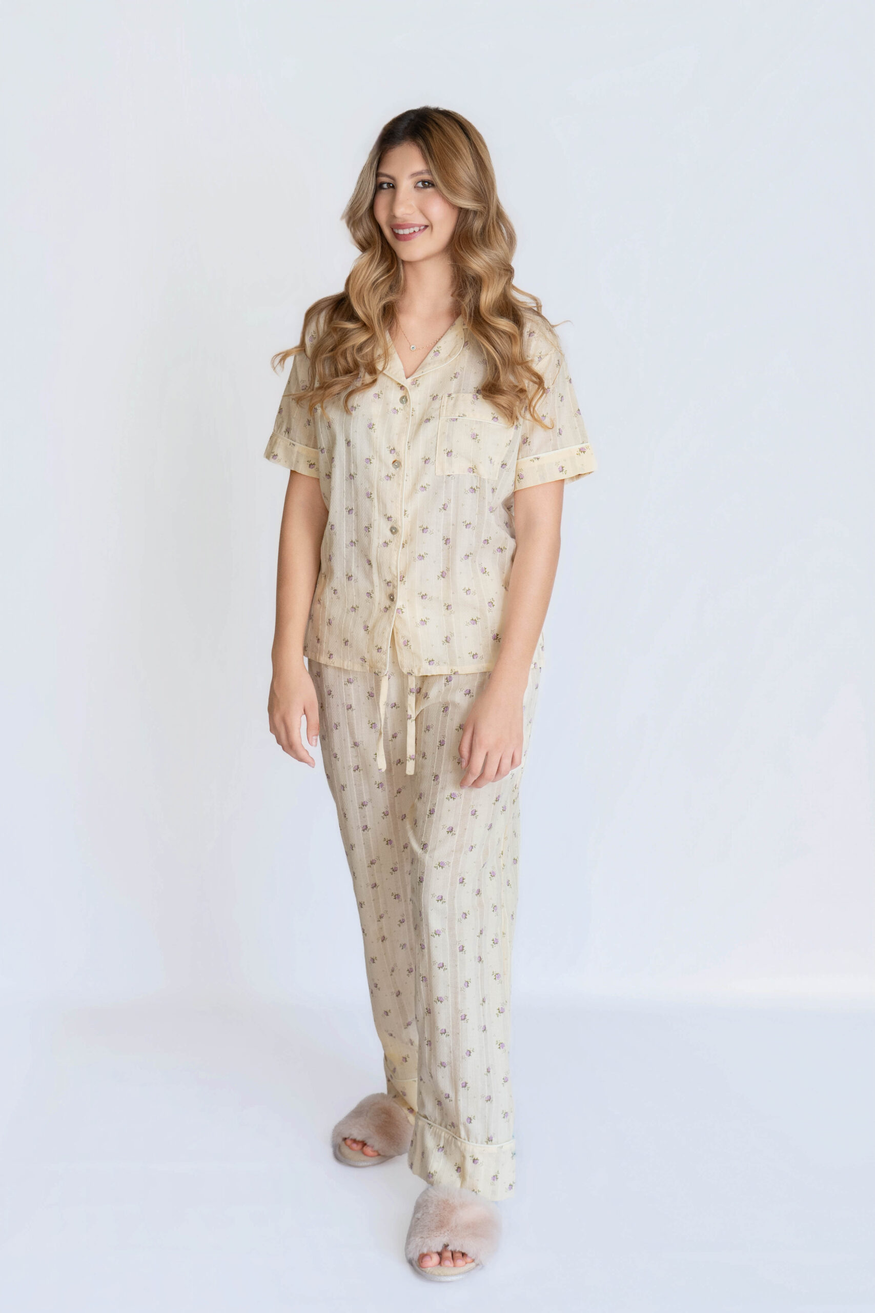 LUCIA PANT/CAMISA 100% ALGODÓN