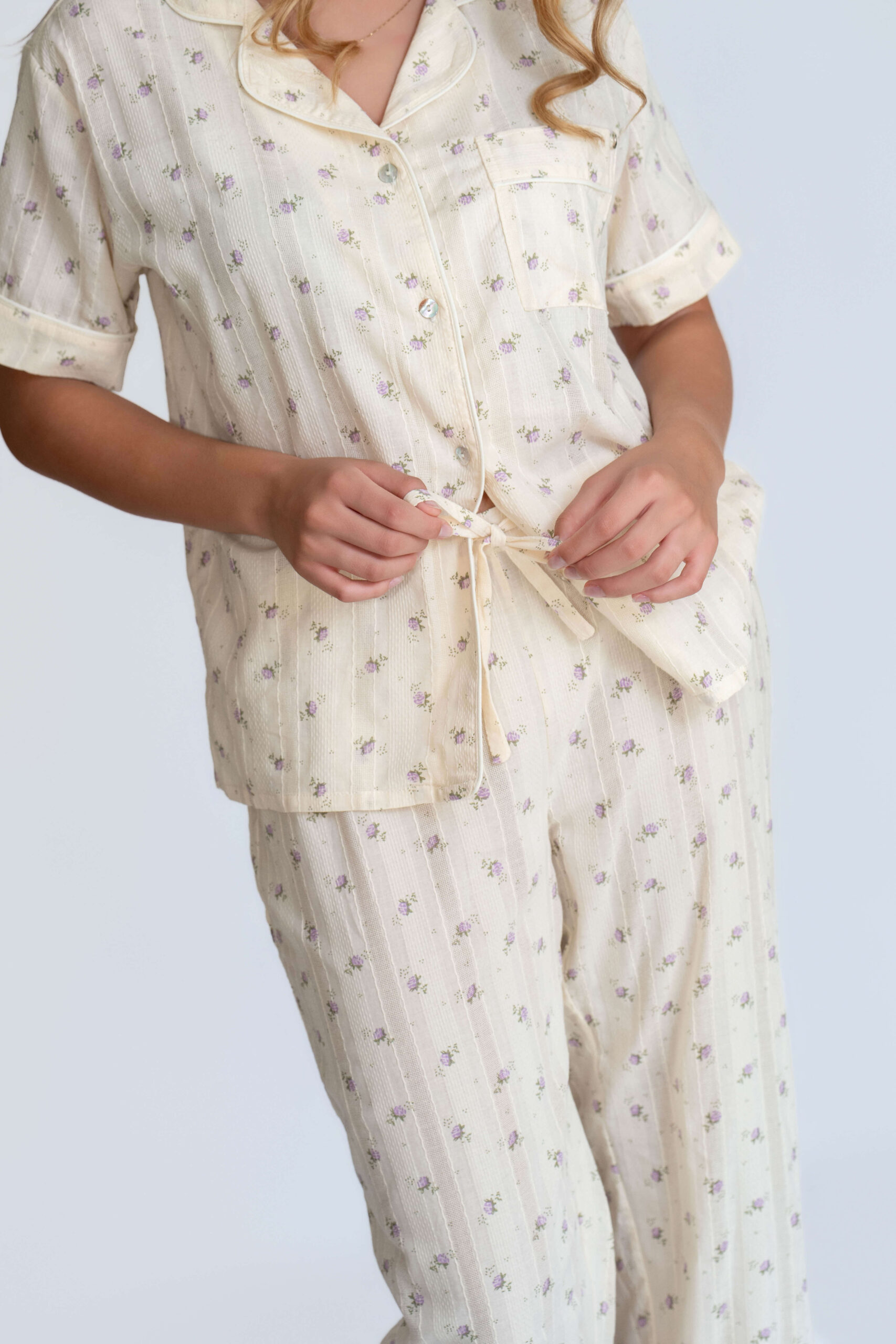 LUCIA PANT/CAMISA 100% ALGODÓN - Imagen 2