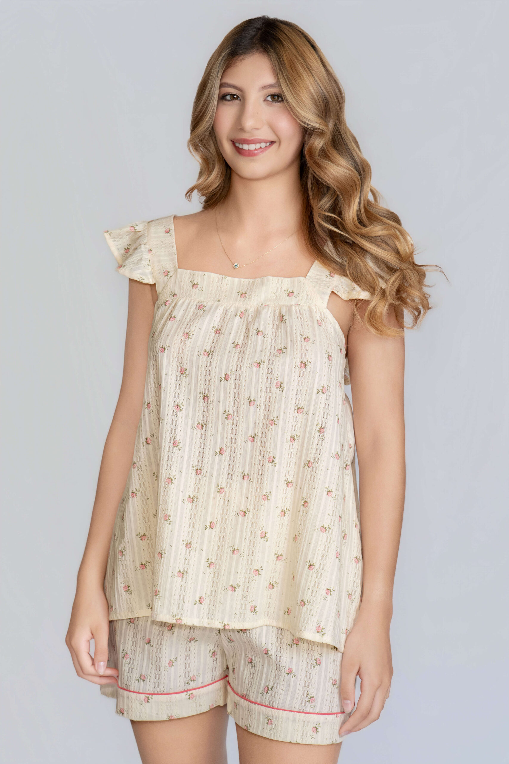 ROSALIA SHORT/TIRANTAS 100% ALGODÓN - Imagen 2