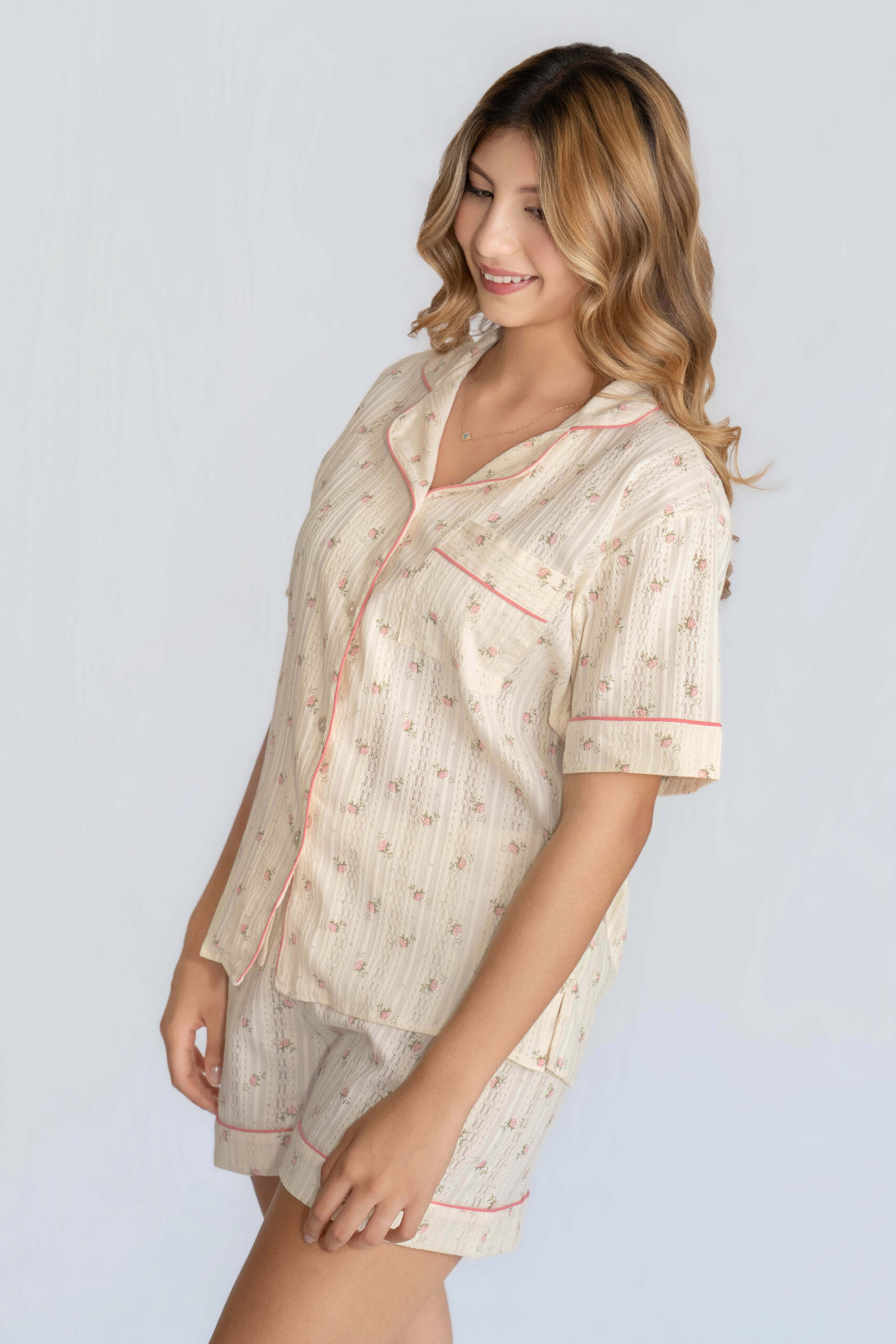 ROSALIA SHORT/CAMISA 100% ALGODÓN - Imagen 3