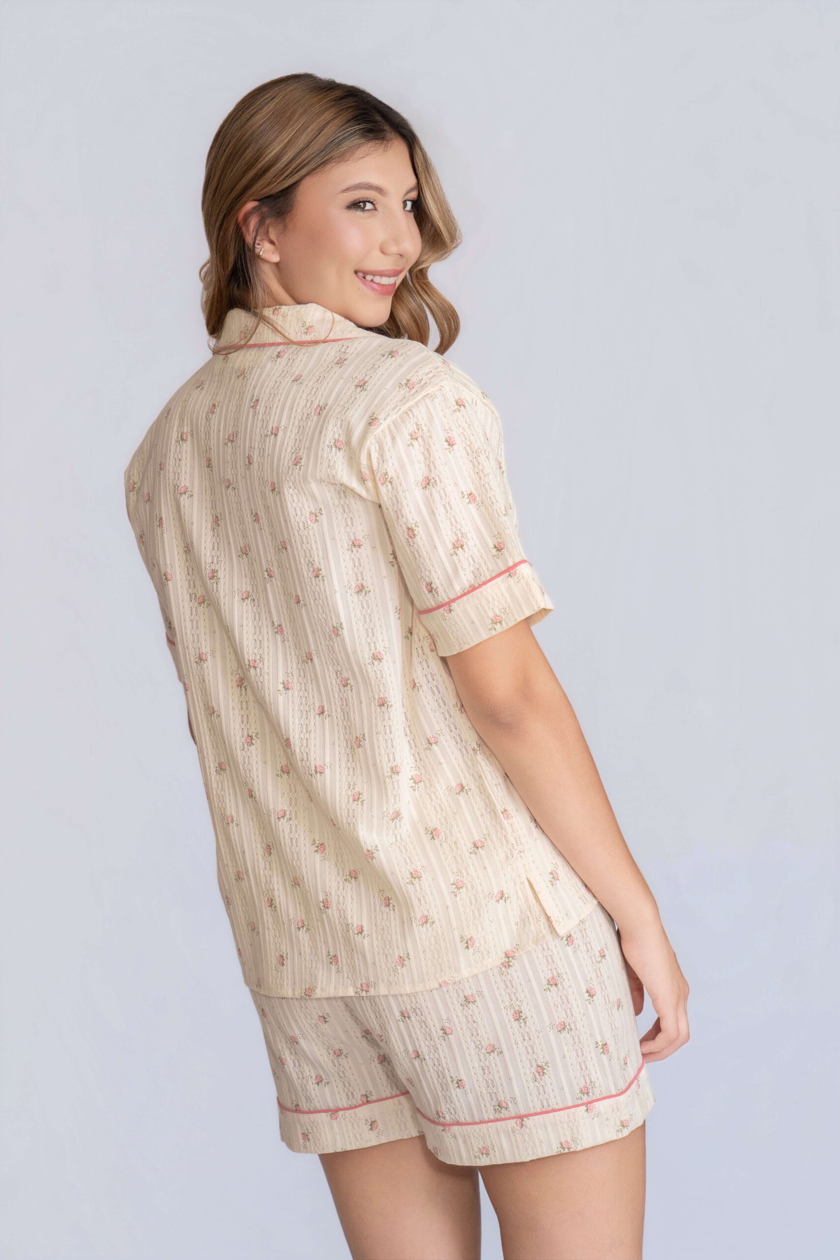 ROSALIA SHORT/CAMISA 100% ALGODÓN - Imagen 4