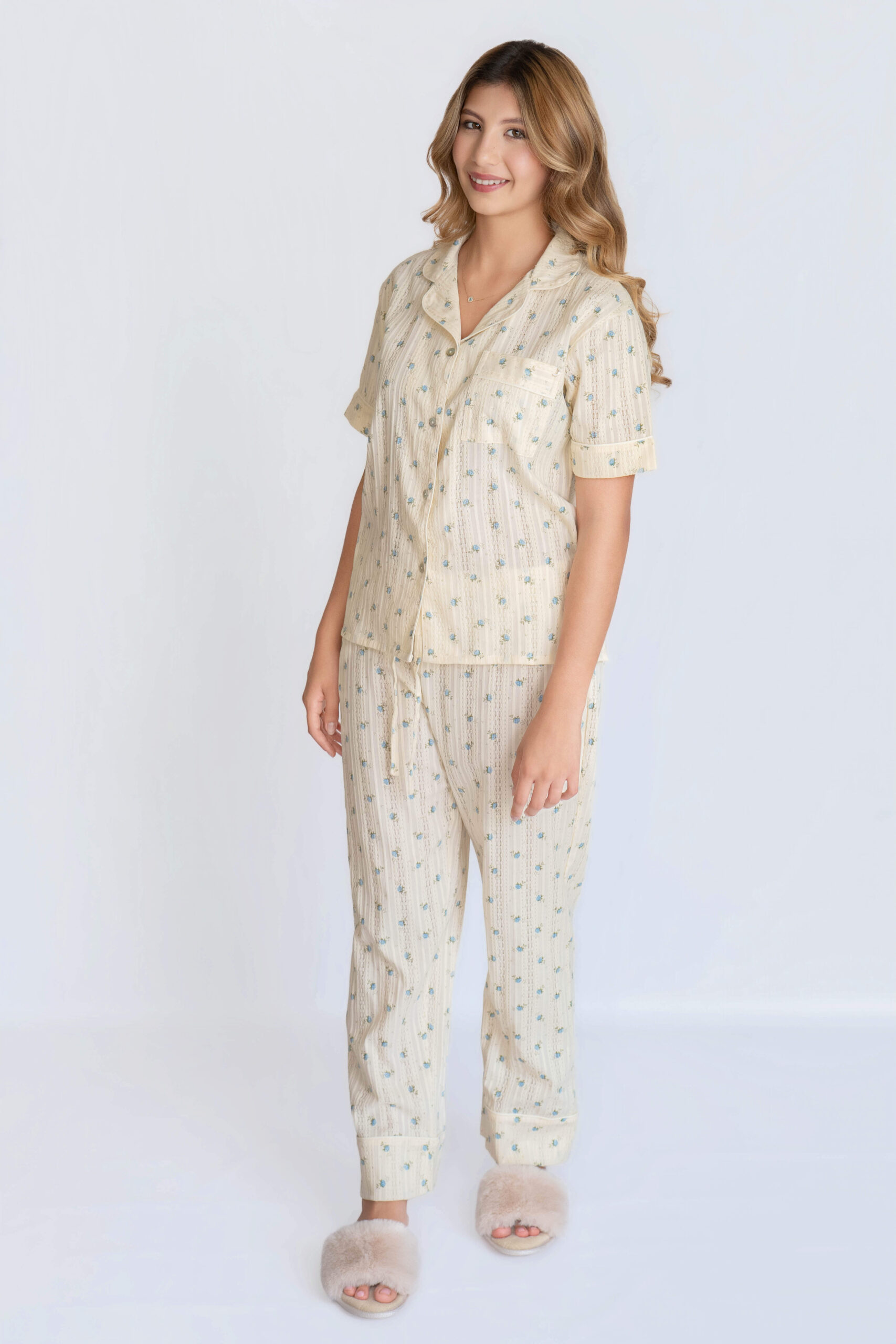 PEONIA PANT/CAMISA 100% ALGODÓN