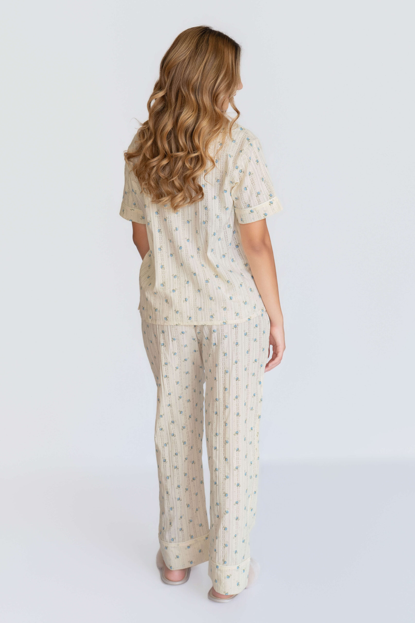 PEONIA PANT/CAMISA 100% ALGODÓN - Imagen 2